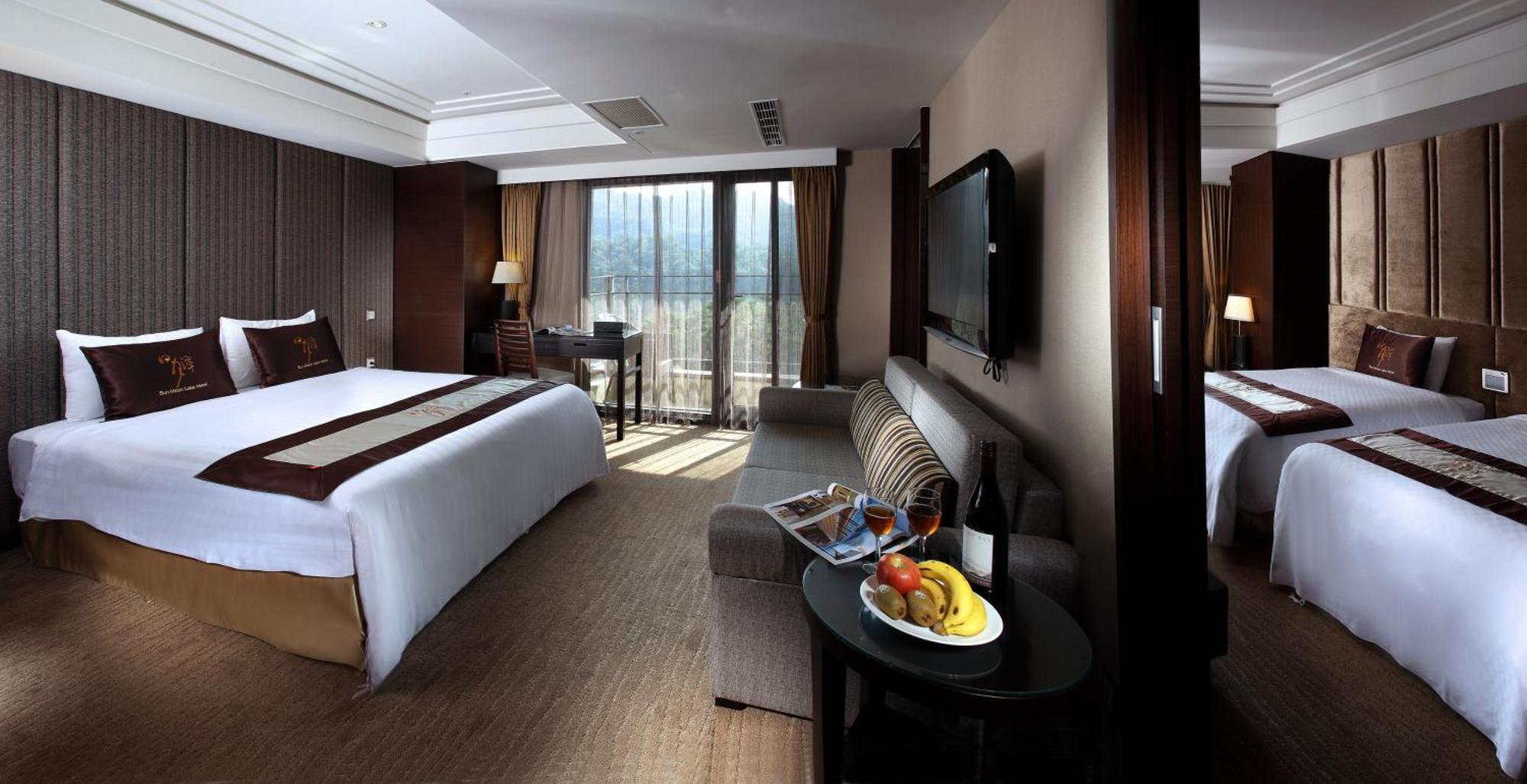 Sun Moon Lake Hotel Yuchi Rom bilde