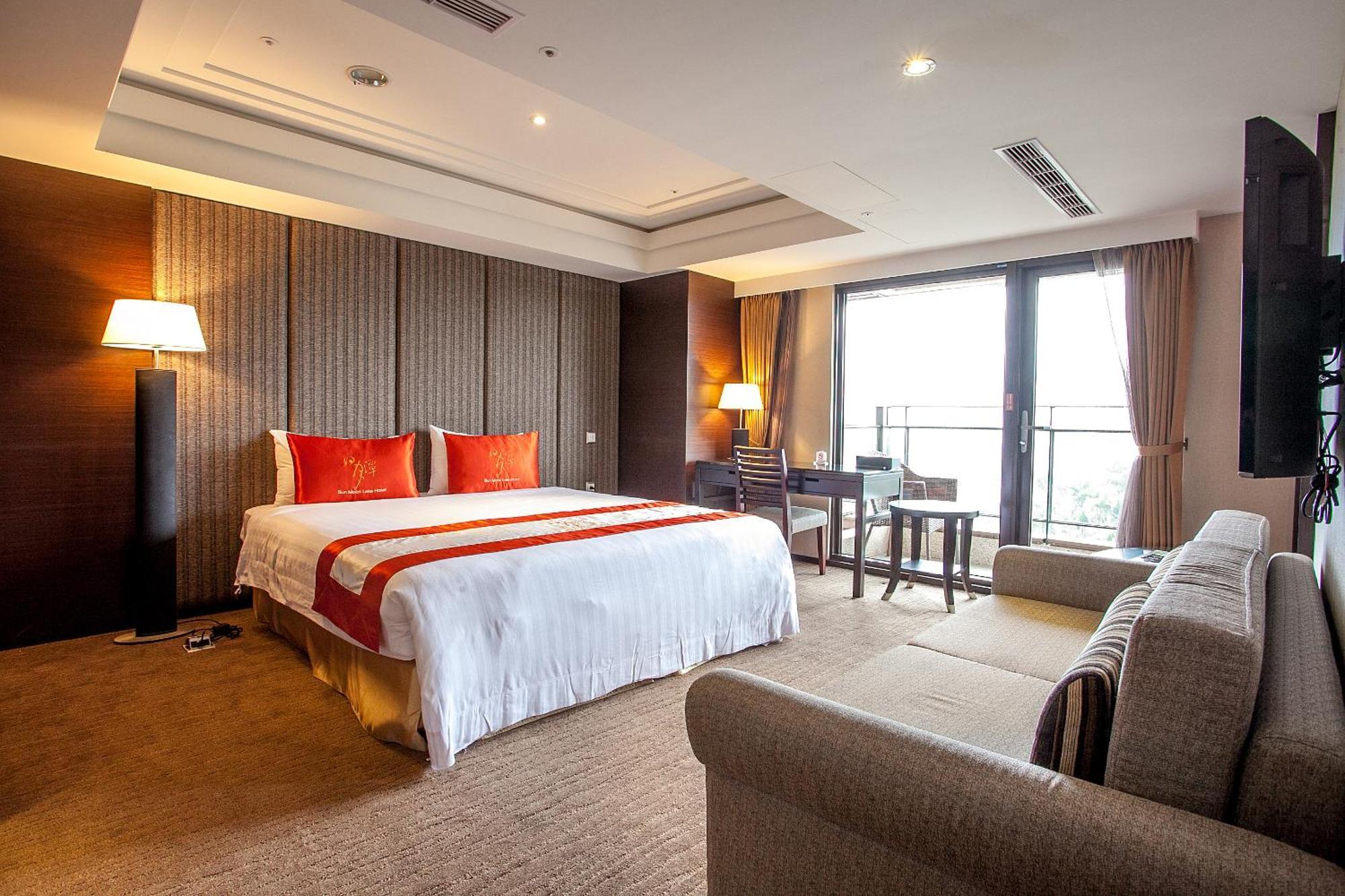 Sun Moon Lake Hotel Yuchi Rom bilde